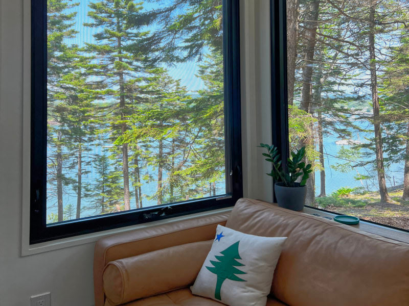 Seawall ~ Oceanfront Parcel with Luxury Small Home