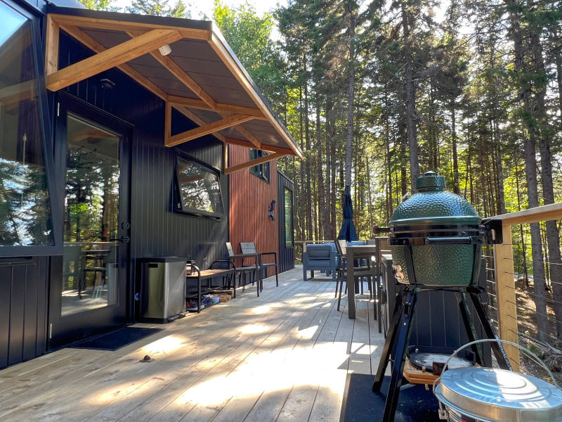 Seawall ~ Oceanfront Parcel with Luxury Small Home