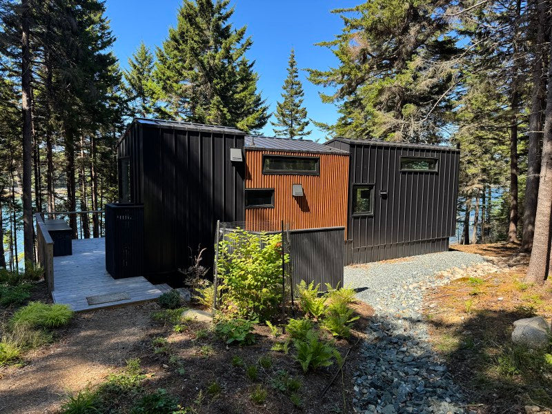 Seawall ~ Oceanfront Parcel with Luxury Small Home