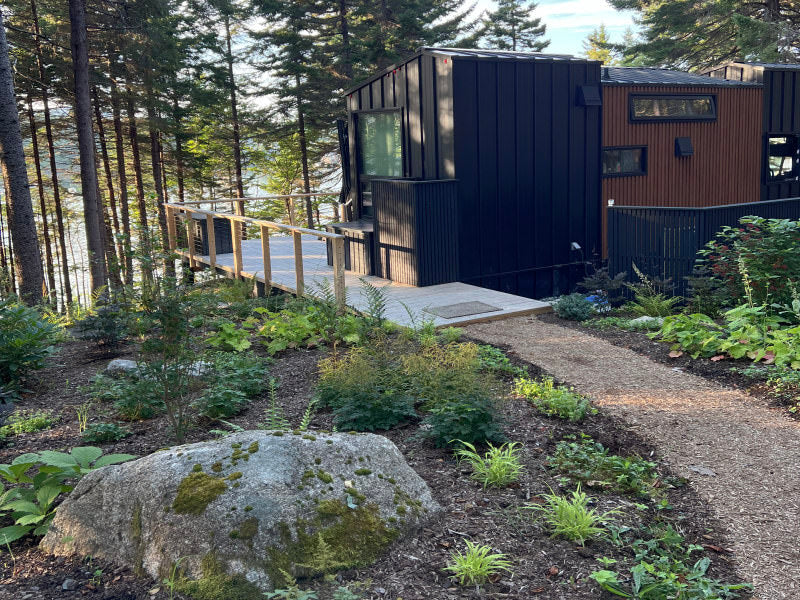 Seawall ~ Oceanfront Parcel with Luxury Small Home