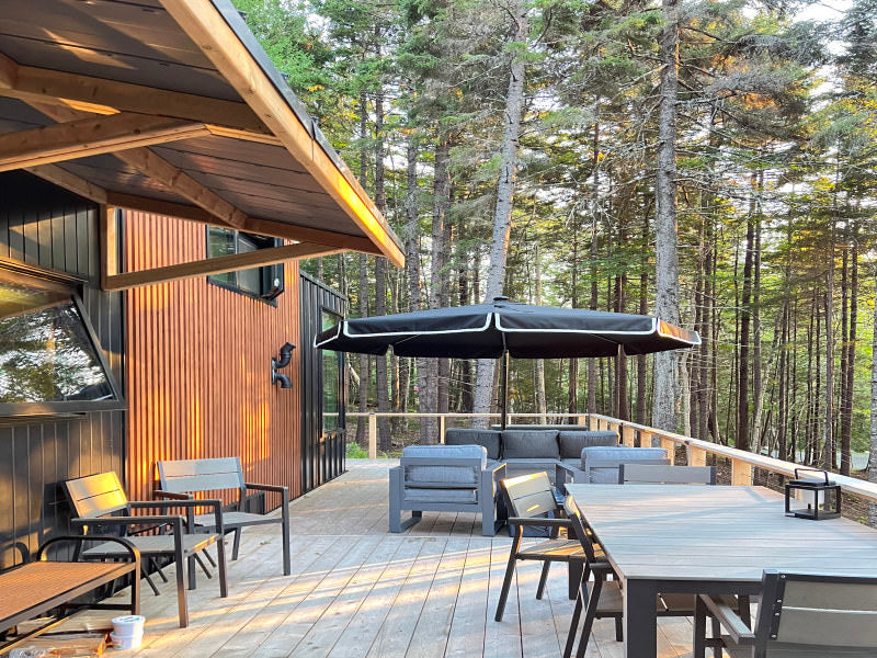 Seawall ~ Oceanfront Parcel with Luxury Small Home