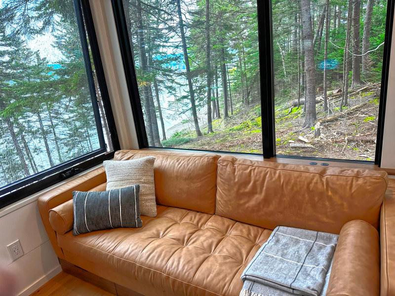 Seawall ~ Oceanfront Parcel with Luxury Small Home