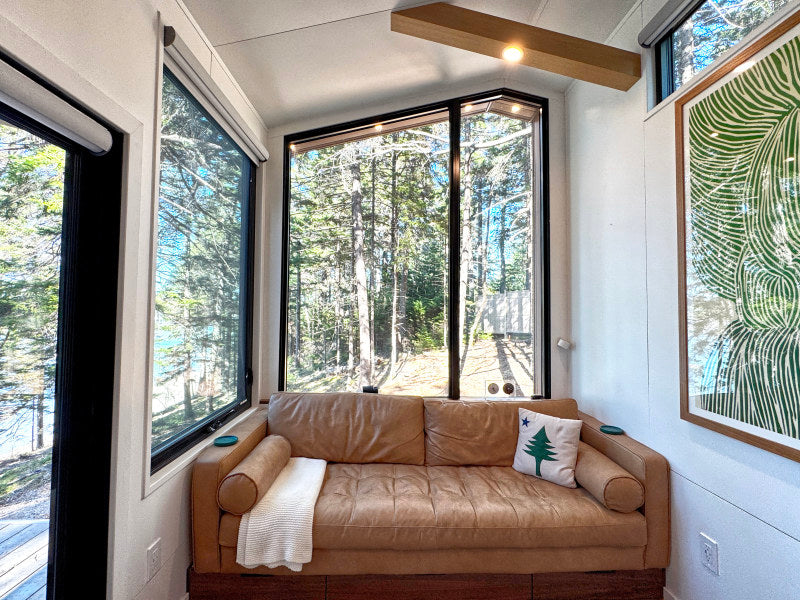 Seawall ~ Oceanfront Parcel with Luxury Small Home