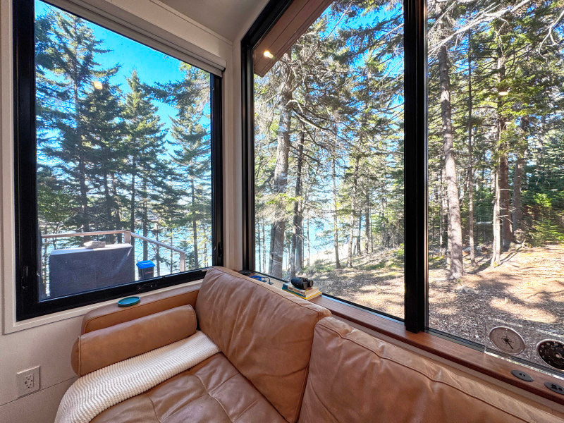 Seawall ~ Oceanfront Parcel with Luxury Small Home