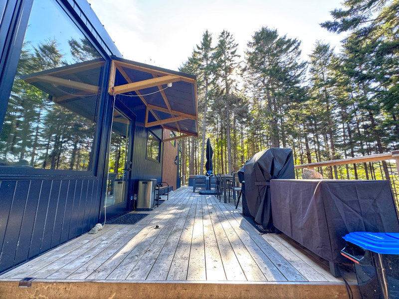 Seawall ~ Oceanfront Parcel with Luxury Small Home