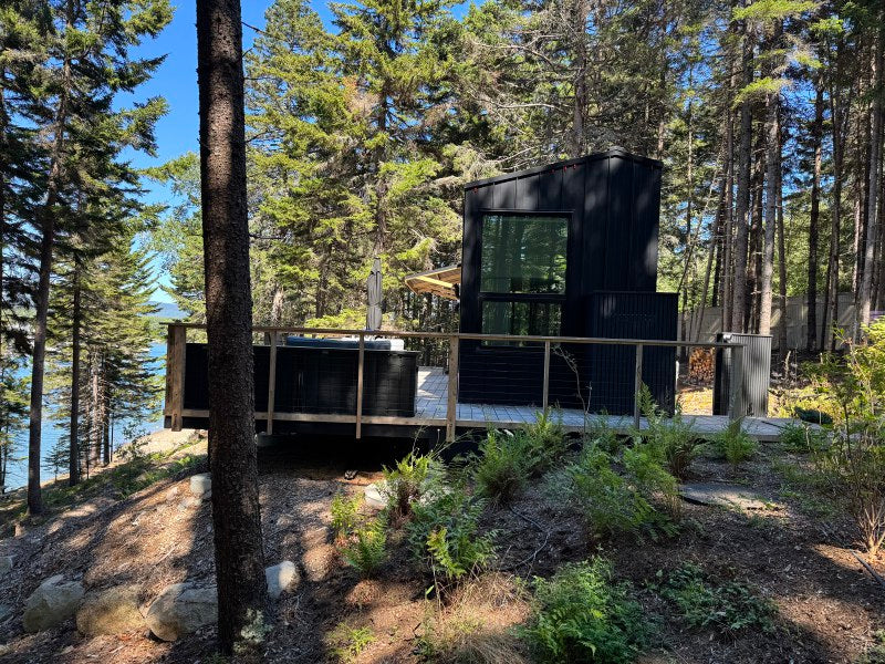 Seawall ~ Oceanfront Parcel with Luxury Small Home