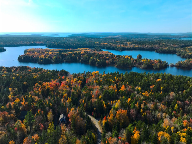 Luxury Long Pond Waterfront 5.04 Acre Land Parcel, Somesville, Mount Desert.